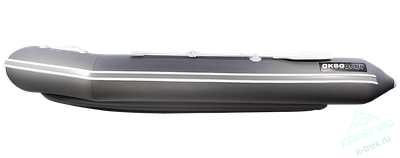 Лодка ПВХ Мастер Лодок Аква НДНД 3600 Графит / Св.Серый