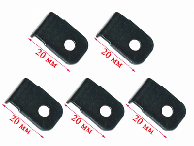 Кронштейн крепления внутреннего стекла духовки GEFEST (5шт), все модели