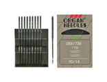 Иглы для пшм DB-1, DB-1738 тонкая колба 0277-02 "ORGAN" (Япония) 10шт