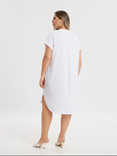 Базовое летнее платье в разн. цветах