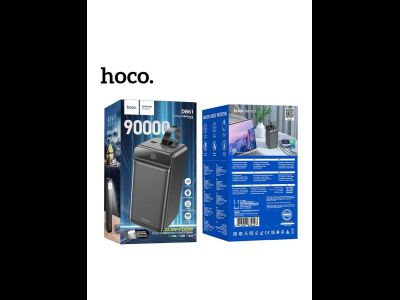 Аккумулятор внешний резервный HOCO J123D Element 22.5W+PD20W digital display 90000mAh