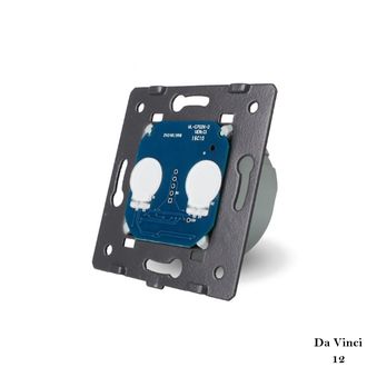 Механизм двухклавишного сенсорного выключателя Livolo