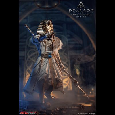 Фараон Тутанхамон в белом  - Коллекционная ФИГУРКА 1/6 Pharaoh Tutankhamun WHITE (PL2021-178B) - TBLeague