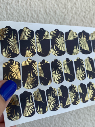 Пленки с фольгой для ногтей 9,5*13,5 см SG-011