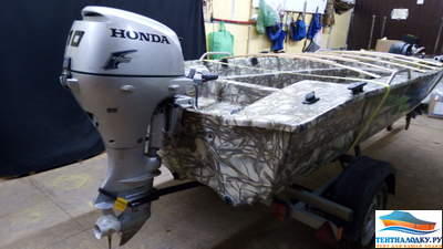 Тент на лодку Лиман 410