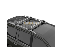 Багажник на крышу автомобиля LUX CONDOR серый для Haval H9 II 2024-