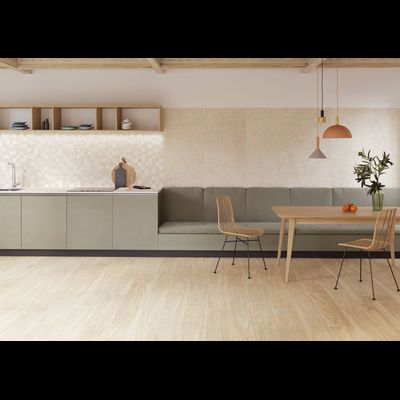 Wood-X, 20х120 см, керамогранит, Орех Кремовый Матовый R10A Ректификат (9 мм), K949581R