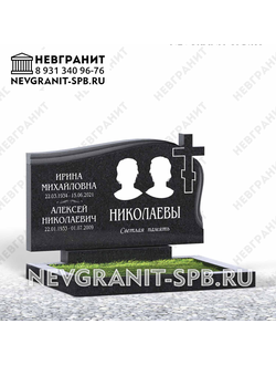 Горизонтальный памятник ДГ-78 габбро