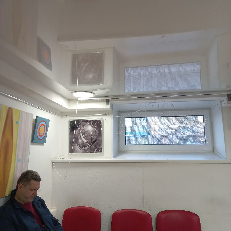 Моя работа "Возвращение" в арт-пространстве