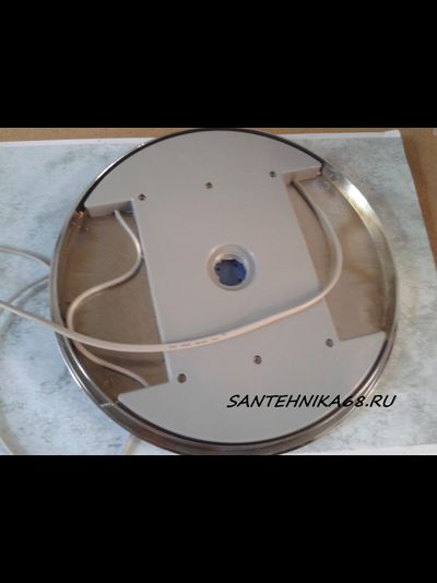 Тропическая лейка для душевой кабины с подсветкой 25 см