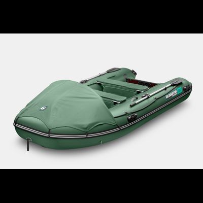 Моторная лодка GLADIATOR E380PRO зеленый