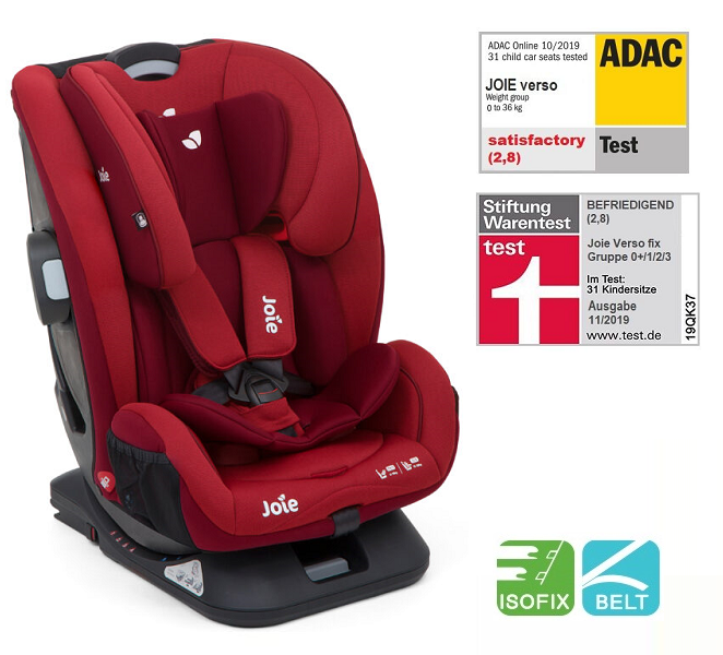 Joie verso Isofix Автокресло, объединяющее четыре возрастные группы 0+/1/2/3