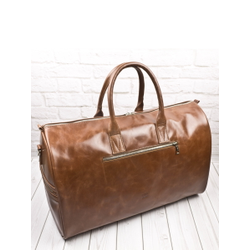 Кожаная дорожная сумка Caspoli Premium brown (арт. 
4040-52)