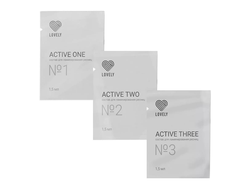 Набор составов LOVELY ACTIVE «ONE / TWO / THREE  (3 x 1.5 мл)