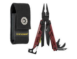 Leatherman Signal Crimson с чехлом на кнопке