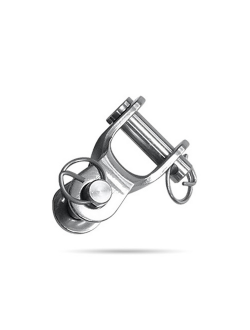 Двухстороняя соединительная скоба для закрутки генакера Ronstan RF815 5мм 900-1100кг с подвижным штифтом и кольцом