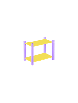 СТЕЛЛАЖ 17 ( 2 ПОЛКИ )