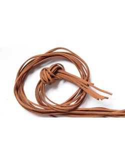 Шнур плоский, искусственная замша, отрез 1 метр, цвет - № 12