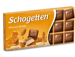 Шоколадная плитка Schgotten Almond Brittle, 100гр