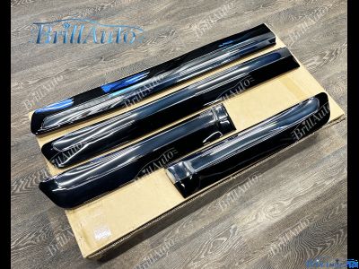 Молдинги Lexus LX 570 черные с хромом 2007-2015