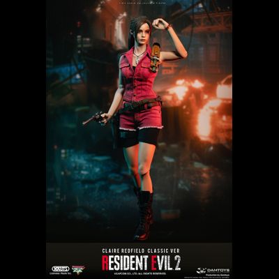Клэр Рэдфилд (классическая версия) (Обитель Зла, Resident Evil 2) - Коллекционная ФИГУРКА 1/6 Resident Evil 2 Claire Redfield Classic ver (DMS038) - NAUTS x DAMTOYS