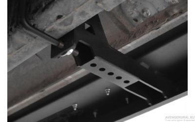 Пороги силовые BMS PRO-Line для Tayota Hilux 2015-2024