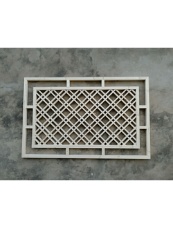 Решетки декоративные двойная обвязка