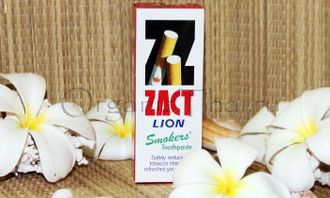 Зубная паста ZACT Smokers Lion для курящих - купить, отзывы, цена