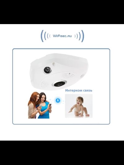 BESDER_SS. Потолочная - настенная WiFi/LAN видеокамера панорамная с DVR, 960P HD (IP Pro (VR cam. EseeCloud))