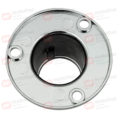 JOK-15B Консоль крепления к плоскости высокое системы Joker-Uno d=25 мм, цвет: хром (фланец высокий)