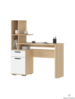 Санса СТ-01 Стол письменный Сонома/Белый