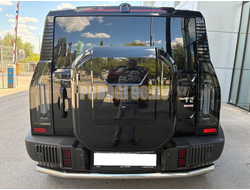 Защита заднего бампера Папа Тюнинг d60 для JETOUR T2 2024-