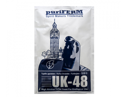 Спиртовые дрожжи "PuriFerm" UK-48 Turbo, 128 гр