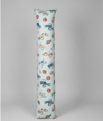 Подушка для всего тела I 190 x 35 см с био пух + наволочка  сатин Машинки