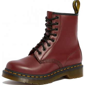 Ботинки Dr Martens 1460 Smooth Cherry Red красные