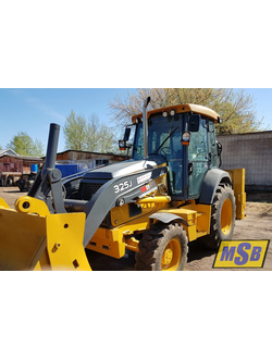 Стекла на экскаватор-погрузчик John Deere 325J