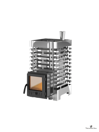 Печь для бани ASTON 16 INOX стекло