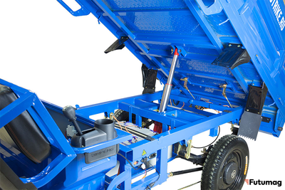 Грузовой электротрицикл Rutrike D5 1700 темно-синий