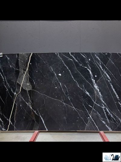 Керамогранит FMAX Black Gold 6mm glossy 120x270 см черный