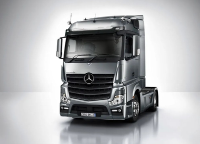 Светодиодные билед линзы для Mercedes Actros MP4 (2011-) Aozoom Truck Trailer 24 вольта, со штатными линзами