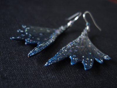 Волшебные серьги "Крылышки Феи Фантазий"