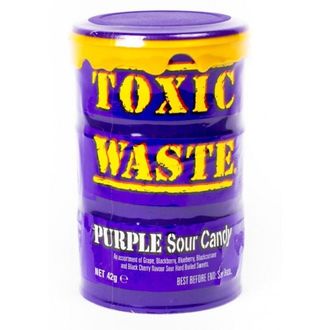 гипер кислые конфеты Toxic Waste Tub Purple 42 g (США)