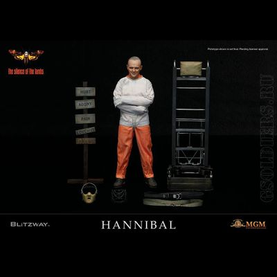 Ганнибал Лектер - Коллекционная фигурка 1/6 Hannibal Lecter Straitjacket ver. Sixth Scale Collectible Figure (BW-UMS10302) - BLITZWAY