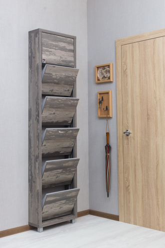 Обувница Айрон-5 Твикс (фасад ЛДСП)