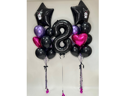 Композиция из шаров "Куроми"