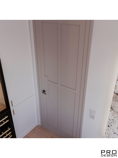 Межкомнатная дверь Eternity Classic Элеганс, высота 2400 мм, ширина 600-800 мм, каркас 58 мм, внутреннего открывания