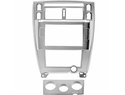 ПЕРЕХОДНАЯ РАМКА HYUNDAI TUCSON I 2004-2010 SILVER, 10"  RHY-FC805 , 22-1130
