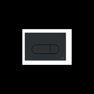 VitrA Панель смыва Root Round, матовый черный, 740-2211