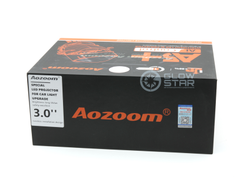 Светодиодные билед модули Aozoom A5+ Bi-Led 2020, 3.0 дюйма, 35w, 9-16v, крепление 3R и винтом, драйвер встроенный (комплект, 2шт)
