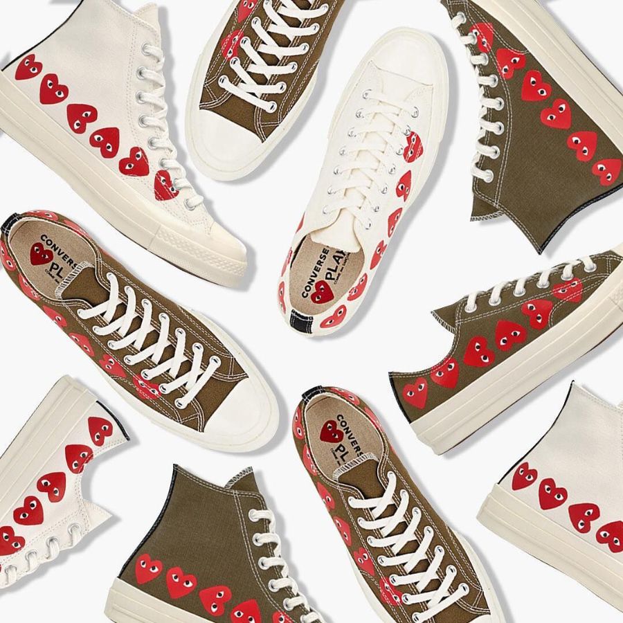 кеды Converse Play Comme Des Garcons